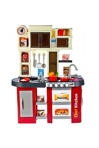 IDL Multifunctional Kitchen for Children, Chef Junior Kitchen, 84 cm Height, Equipped with a multitude of