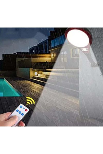 divendi-ro Solar lamp 8023C with remote control 107 LED 20W for outdoor use