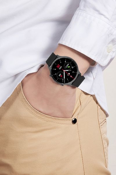 ideal STORE Smartwatch idealStore ActivSport, Ecran HD Curbat, Moduri Sport, Functii de Monitorizare a Sanatatii