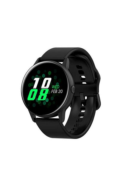ideal STORE Ceas SmartWatch DT88 Pro Appearance idealStore, Negru, Curea Silicon, Impermeabil, Display 1.3 HD To