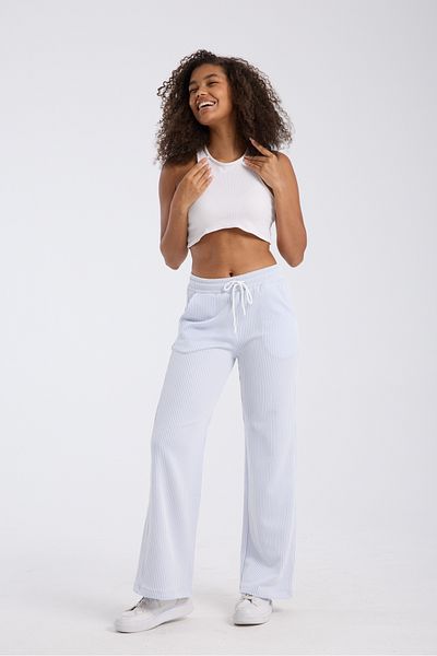 KAPHONE Women's Wide Leg Striped Palazzo Pants