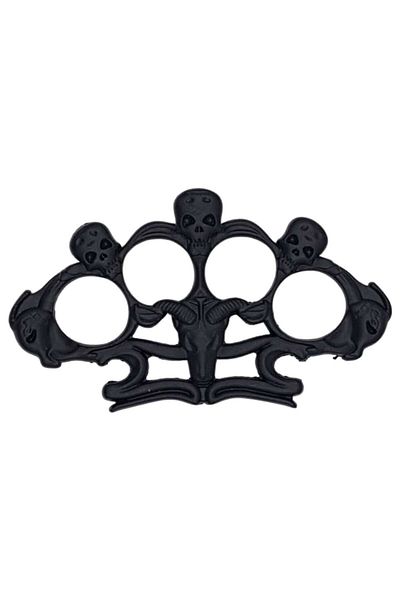 dalimag Rozetă metalică de autoapărare - Neagră