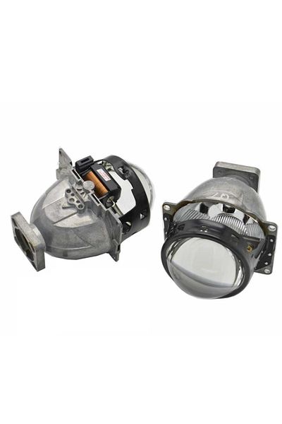 ideal STORE Lupe far idealSTORE compatibile cu bec D1S/D3S, Lungime totala 14cm, Dimensiune lentila 3 inch,Faza