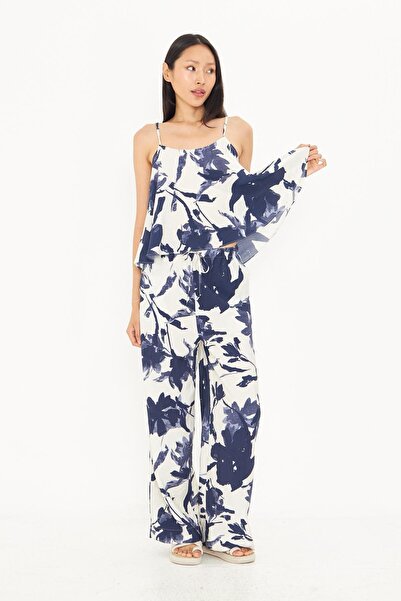 TIFFANY&TOMATO Desenli Modal Bluz