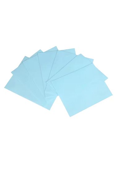 Butyeak Set of 90 Butyeak floor and furniture cleaning cloths, 7 x 11 cm, paper, blue