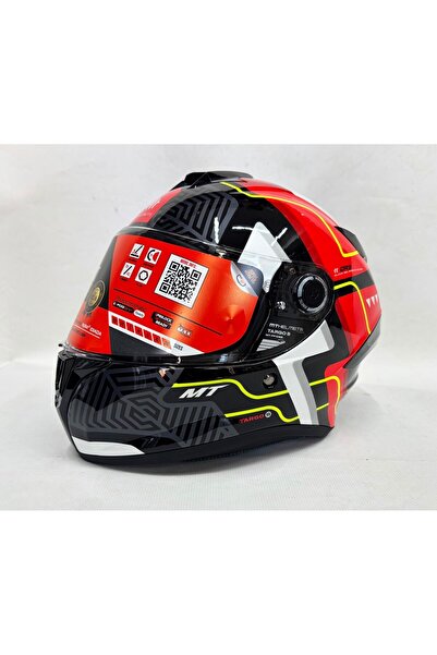 MT Targo S Brik C5 Şeffaf Vizörlü Kapalı Kask Parlak Renk V-14b