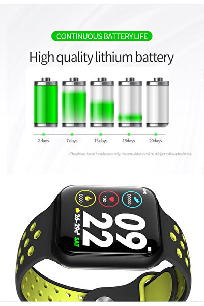 ideal STORE FORCE Sport8 SmartWatch, οθόνη TFT 1,3 ιντσών, παρακολούθηση καρδιακών παλμών και ύπνου,