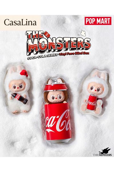 Pop Mart Labubu Labubu The Monsters Coca Cola Series Vinly Face Blind Box