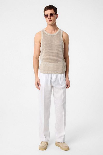 Antioch Ecru Knitwear Men's Undershirt