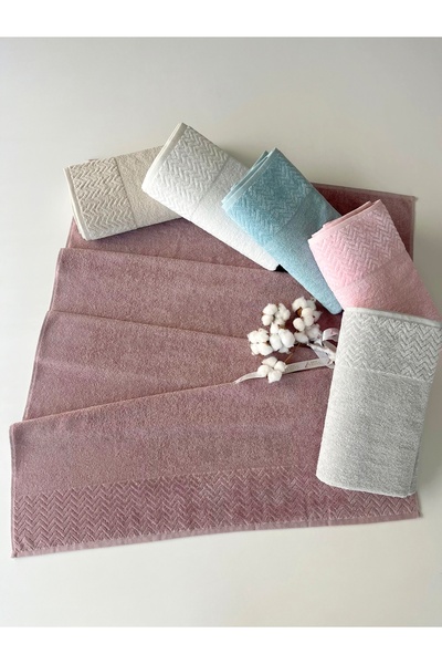 sarra MYSOFT 90X150 ЗІГЗАГОВИЙ БАНЯКОВИЙ РУШІЙ - ЛІЛА