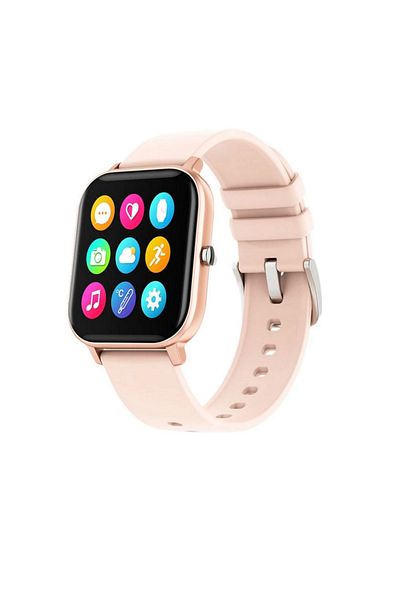 ideal STORE Ceas Smartwatch P8T Optimus idealStore, Impermeabil, Full Touch Screen, Notificari, Control Camera,