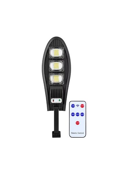 NEXTLY NEXTLY W778B outdoor solar lamp, 126 LEDs, black, with remote control, waterproof