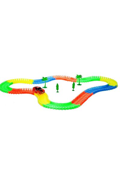 MalPlay Magic light track + car 228 pieces, Malplay 107009