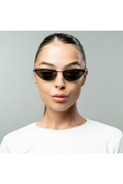 Gucci GG1701S 001 61-15 Kadın Güneş Gözlüğü – Cat Eye Çerçeve, Siyah Lens, UV400 Koruma