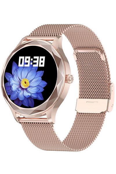 ideal STORE Ceas SmartWatch Diamond DT86 idealStore, Design Premium, Display 1.09 inch, Ecran LCD, Impermeabil I