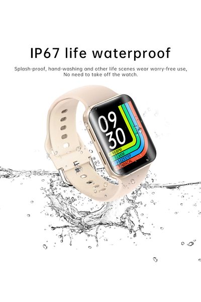 ideal STORE Ceas Smartwatch Pro Detail idealStore, Ecran Curbat 1.54 inch, Rezistent la Apa, Compatibil iOS si A