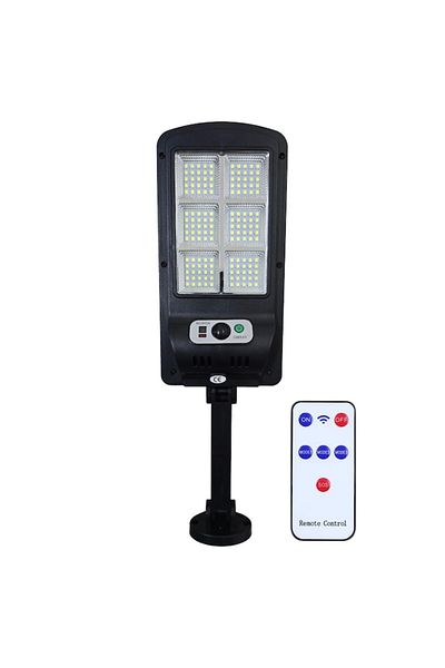NEXTLY Lampa solara de exterior cu telecomanda NEXTLY, ajustabila, ABS, W755-6, negru