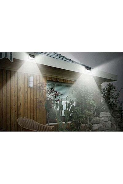 divendi-ro SMART 40 LED solar lamp with light and motion sensor, with light from 3 directions