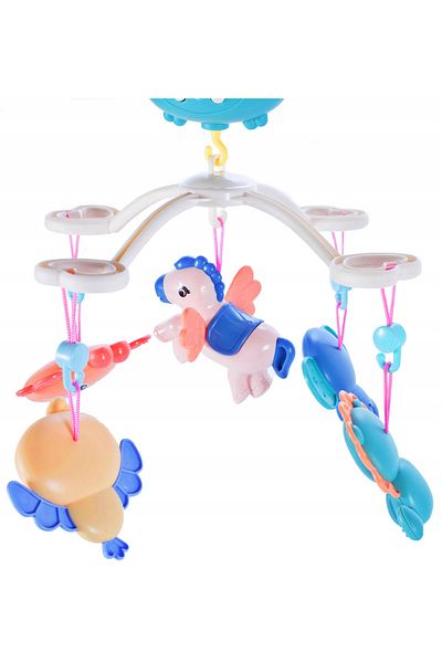 IDL Happy Bed Bell idealStore Multifunctional Interactive Carousel, 360 Rotation, Light and Sound Effects