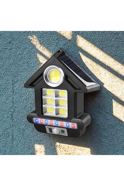 NEXTLY Lampa solara de exterior cu telecomanda NEXTLY, ABS, CL-S180, negru