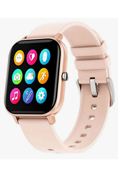 ideal STORE Ceas Smartwatch P8T Optimus idealStore, Impermeabil, Full Touch Screen, Notificari, Control Camera,