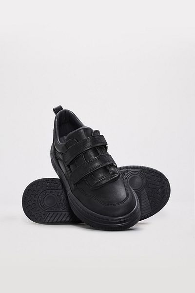 FAST STEP Genuine Leather Unisex Children's Casual Shoes 157Xa2407