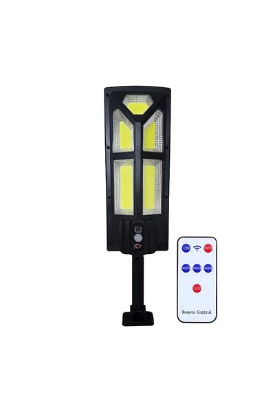 NEXTLY Lampa solara de exterior cu telecomanda NEXTLY, ajustabila, ABS, SL-182COB, negru