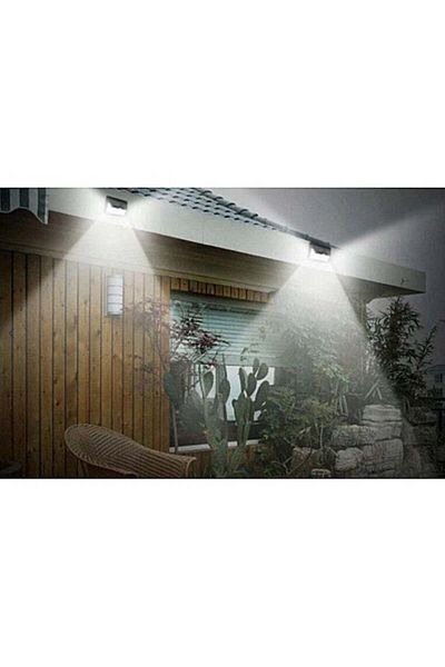 divendi-ro 4 x SMART 40 LED solar lamp with light and motion sensor