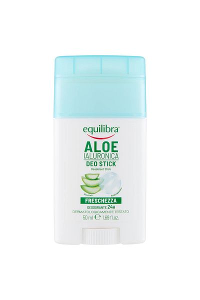 Equilibra Aloe Deo-Stick, Refreshing and delicate deodorant, EQUILIBRA, 50 ml