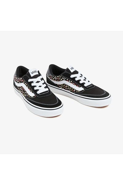 Vans Brooklyn Ls Black Floral Women's Shoes Vn000D7Uf2B1