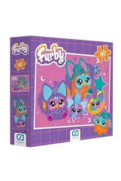 CA Games Furby 60 Parça Puzzle Eğitici Ve Öğretici Oyun