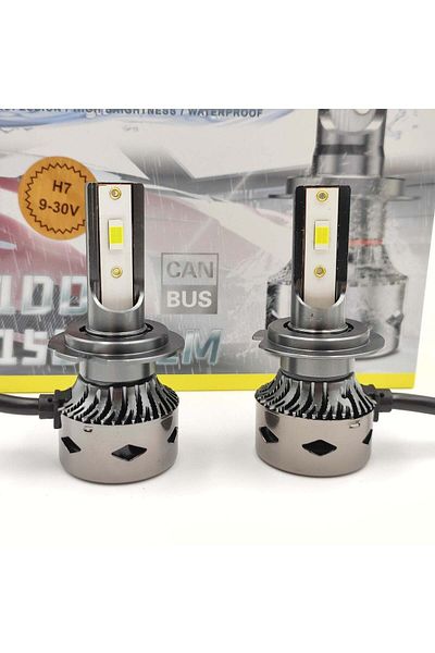 divendi-ro Set of 2 H7 LED Canbus bulbs 100W, 15000 LM