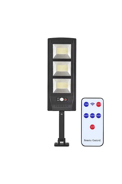 NEXTLY Solar outdoor lamp with remote control NEXTLY, ABS, SL-180SMD, black