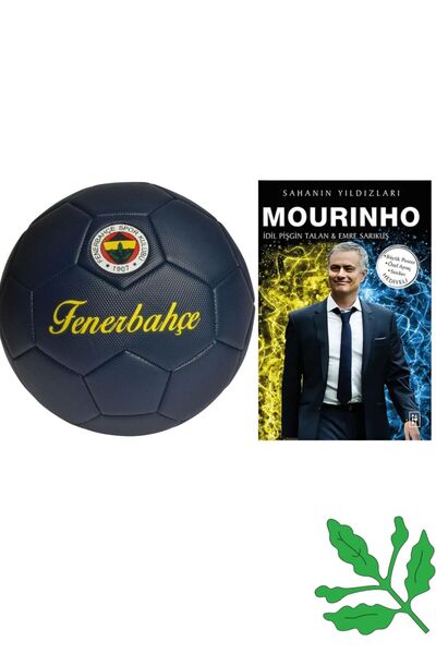 Lisanslı Lacivert Premıum Futbol Topu Mourinho Kitap Hediyeli