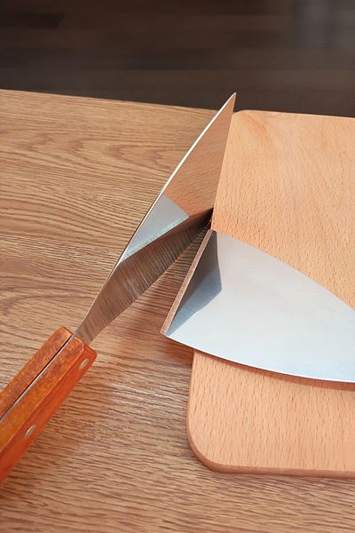 Vadi Stainless Steel Spatula with Wooden Handle Pastry Dessert Pastry Spatula, Pizza Pie Slicer