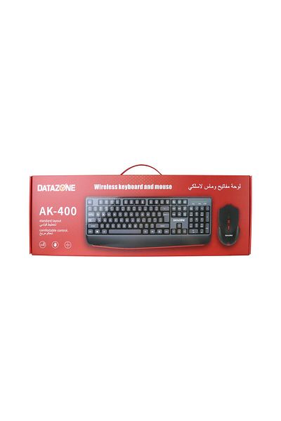 Datazone DZ-AK-400 Datazone wireless keyboard and mouse, black
