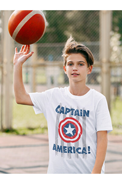 SEVBANO تي شيرت للأطفال مطبوع عليه فيلم المنتقمون للجنسين من كابتن أمريكا (1-...