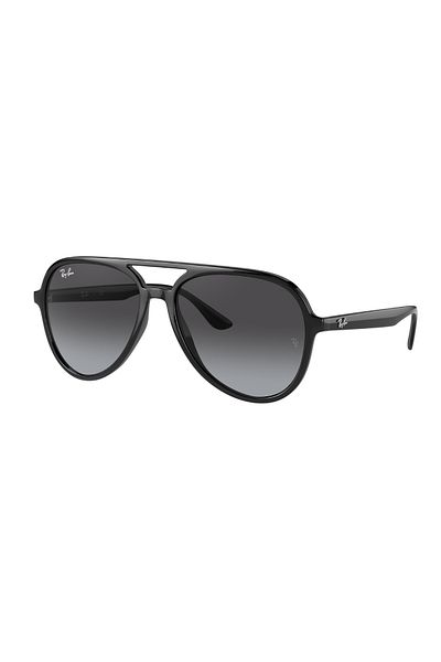 Ray-Ban Ray‑Ban RB4376 601/8G – Ochelari unisex Pilot, Negru, Lentile Gradient Gri, Mărime 57