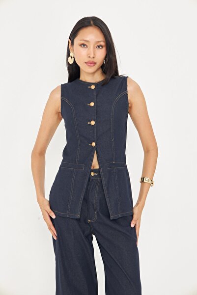 TIFFANY&TOMATO Fleto Cepli Jean Yelek