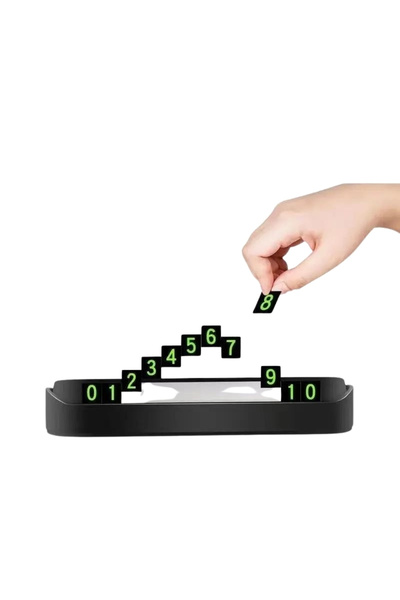 OEM Suport pentru număr de telefon, pentru parcare temporară, cu bandă magnet...