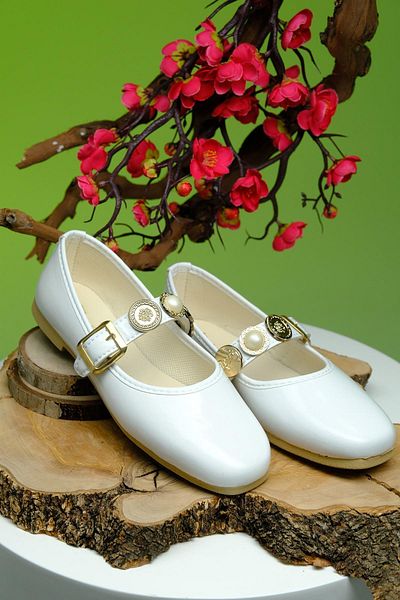Oksit Wens Lightweight No Sound Buckle Detailed Daily Home Office Women's Ballerinas