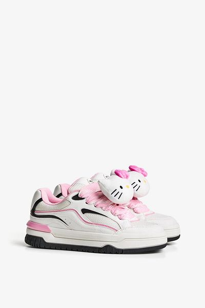 Bershka Hello Kitty skater trainers