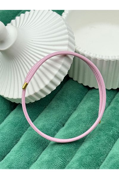 ilvesa shop Adjustable Pink Rope Bracelet and Anklet with Complete Magnet