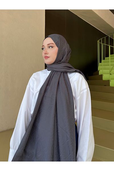 hijabchi Εθνικό Τζακάρ Εσάρπα Μοτίβο Αστερίας Ιβύς -