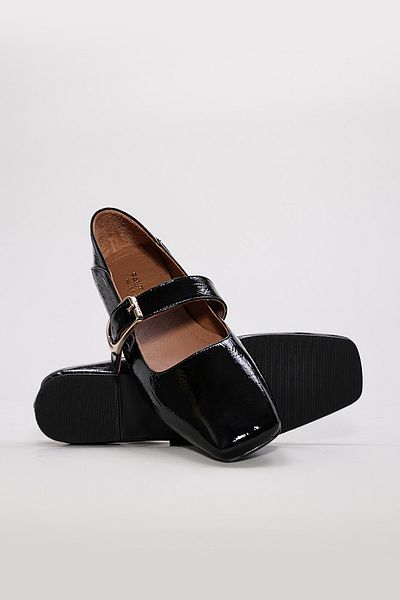 FAST STEP Genuine Leather Women's Ballerina Shoes 210Za9757
