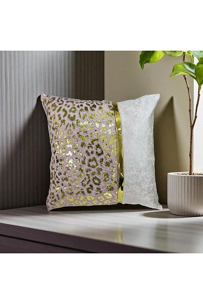 DECORA CASA HOME COLLECTİON COPY - غطاء وسادة مزخرف بريش الأرنب الناعم 45x45