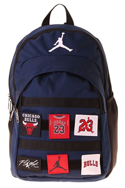 jordanair Jordan Air Los Angeles Lacivert Armalı Okul, Günlük ve Seyahat Sırt Çantası - Q3161