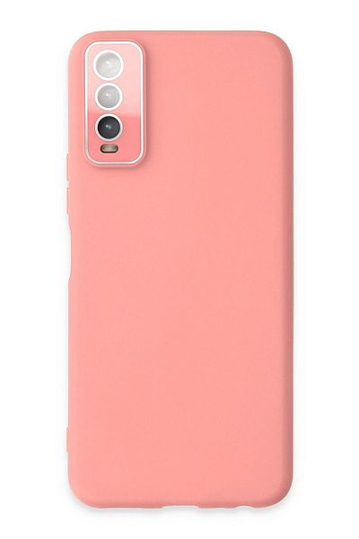 CepteToptan غطاء زجاجي لهاتف Vivo Y11S - وردي - MKİ4823-8603
