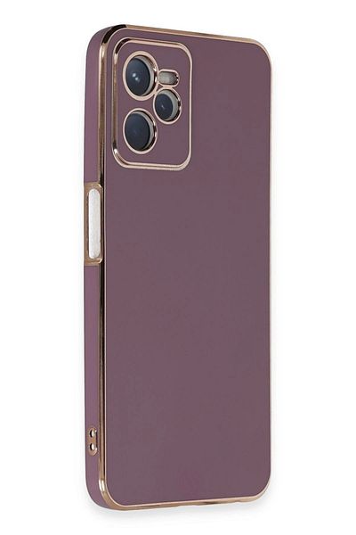 CepteToptan حافظة ريلمي C35 من السيليكون - بنفسجي - MKİ6509-3925