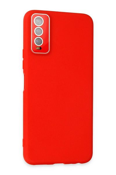 CepteToptan غطاء زجاجي لهاتف Vivo Y11S - أحمر - MKİ7409-5449